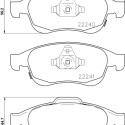 Kit pastiglie freno HELLA 8DB 355 023-251