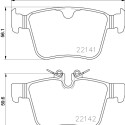 Kit pastiglie freno HELLA 8DB 355 023-361