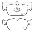 Kit pastiglie freno HELLA 8DB 355 024-801