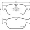 Kit pastiglie freno HELLA 8DB 355 024-801