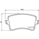 Kit pastiglie freno HELLA 8DB 355 025-391