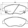 Kit pastiglie freno HELLA 8DB 355 025-631