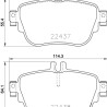 Kit pastiglie freno HELLA 8DB 355 025-781