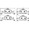 Kit pastiglie freno HELLA 8DB 355 025-811