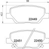Kit pastiglie freno HELLA 8DB 355 025-861