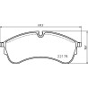 Kit pastiglie freno HELLA 8DB 355 032-931