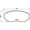 Kit pastiglie freno HELLA 8DB 355 032-941