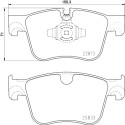 Kit pastiglie freno HELLA 8DB 355 036-491