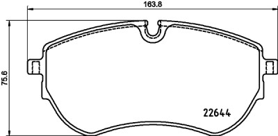 Kit pastiglie freno HELLA 8DB 355 037-731