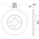Disco freno HELLA 8DD 355 101-321