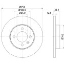 Disco freno HELLA 8DD 355 101-641