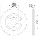 Disco freno HELLA 8DD 355 102-741