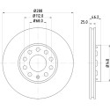 Disco freno HELLA 8DD 355 102-821