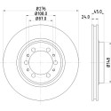 Disco freno HELLA 8DD 355 105-131