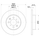 Disco freno HELLA 8DD 355 105-861