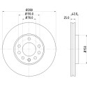 Disco freno HELLA 8DD 355 106-071
