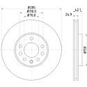 Disco freno HELLA 8DD 355 109-241