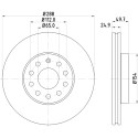 Disco freno HELLA 8DD 355 109-581
