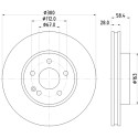 Disco freno HELLA 8DD 355 110-071