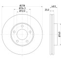 Disco freno HELLA 8DD 355 110-881