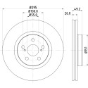 Disco freno HELLA 8DD 355 111-651