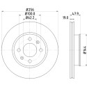 Disco freno HELLA 8DD 355 112-471