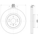 Disco freno HELLA 8DD 355 113-171