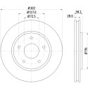 Disco freno HELLA 8DD 355 115-841