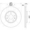 Disco freno HELLA 8DD 355 116-161