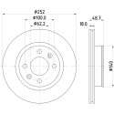 Disco freno HELLA 8DD 355 116-201
