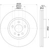 Disco freno HELLA 8DD 355 117-191