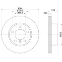 Disco freno HELLA 8DD 355 118-031
