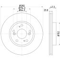 Disco freno HELLA 8DD 355 118-131