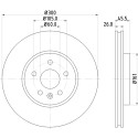 Disco freno HELLA 8DD 355 118-391