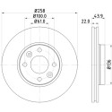 Disco freno HELLA 8DD 355 118-491