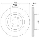 Disco freno HELLA 8DD 355 118-871