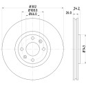 Disco freno HELLA 8DD 355 119-161
