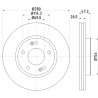 Disco freno HELLA 8DD 355 120-141