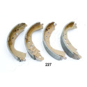 Kit ganasce freno, freno di stazionamento JAPANPARTS JAPGF-227AF