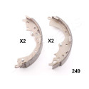 Set ganasce freno JAPANPARTS JAPGF-249AF