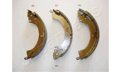 Set ganasce freno JAPANPARTS JAPGF-501AF