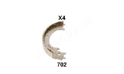 Kit ganasce freno, freno di stazionamento JAPANPARTS JAPGF-702AF