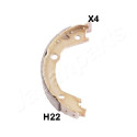 Kit ganasce freno, freno di stazionamento JAPANPARTS JAPGF-H22AF