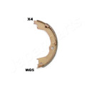 Kit ganasce freno, freno di stazionamento JAPANPARTS JAPGF-W05AF