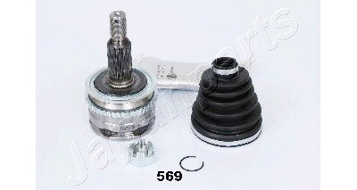 Kit giunto, albero di trasmissione JAPANPARTS JAPGI-569