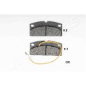 Set pastiglie freno JAPANPARTS JAPPA-021AF