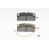Set pastiglie freno JAPANPARTS JAPPA-021AF