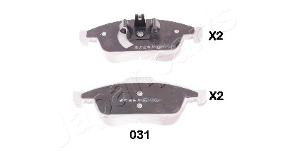 Set pastiglie freno JAPANPARTS JAPPA-031AF