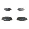 Set pastiglie freno JAPANPARTS JAPPA-H25AF