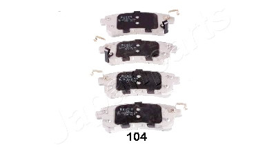 Set pastiglie freno JAPANPARTS JAPPP-104AF
